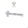 Round Cut Lab Diamond Delicate Engagement Ring - Cheriva Jewels