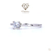 Solitaire Engagement Ring in Round Cut Lab Diamond - Cheriva Jewels