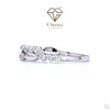 Round Cut Diamond White Crystal Engagement Ring - Cheriva Jewels
