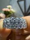 Pave Set Lab Diamond Eternity Band - Cheriva Jewels