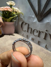 Baguette Cut Lab Diamond Interwined Ring - Cheriva Jewels