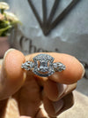 Round Cut Diamond Halo Engagement Ring - Cheriva Jewels