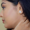 Cluster Round Cut Lab Diamond Classic Studs - Cheriva Jewels