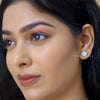 Cluster Round Cut Lab Diamond Classic Studs - Cheriva Jewels