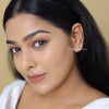 925 Silver Stud Earrings in Round Cut Lab Grown Diamond - Cheriva Jewels