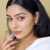 2.4 Carat Round Cut Lab Diamond Hoop Studs - Cheriva Jewels