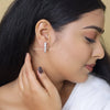 2.4 TCW Round Cut Lab Diamond Studs - Cheriva Jewels