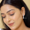 Unique Round Cut Lab Grown Diamond Earring - Cheriva Jewels