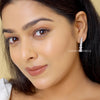 Unique Round Cut Lab Grown Diamond Earring - Cheriva Jewels