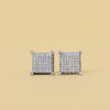 Cluster Round Cut Lab Diamond Classic Studs - Cheriva Jewels