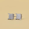 Cluster Round Cut Lab Diamond Classic Studs - Cheriva Jewels