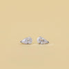 Fancy Pear Cut Lab Diamond Stud Earrings - Cheriva Jewels