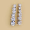 Unique Round Cut Lab Grown Diamond Earring - Cheriva Jewels