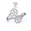 1 Ct Toi Et Moi Lab Grown Diamond Engagement Ring - Cheriva Jewels