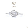 Vintage Style Round Cut Diamond Promise Ring - Cheriva Jewels