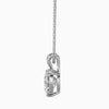14K White Gold Heart Cut Diamond Solitaire Pendant - Cheriva Jewels