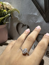 unique Promise Ring in Round And Baguette Cut Diamond - Cheriva Jewels