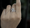 Antique Style Round Cut Lab Diamond Proposal Ring - Cheriva Jewels