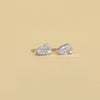 Fancy Pear Cut Lab Diamond Stud Earrings - Cheriva Jewels