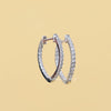 Round Cut Lab Daimond V Shape Earrings - Cheriva Jewels