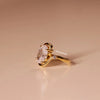oval cut diamond engagement ring and oval cut diamond.