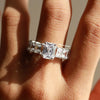 Radiant Cut Diamond Ring, Lab Grown Diamond Engagement Ring