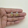 4.75 CT Marquise and Radiant Cut Lab Diamond Drop Earring