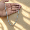 5.40 CT Graduated Diamond Tennis Necklace