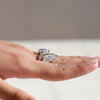 Vintage ring designs with pear cut diamond ring.