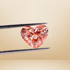 Pink Heart Shape Lab Grown Diamond